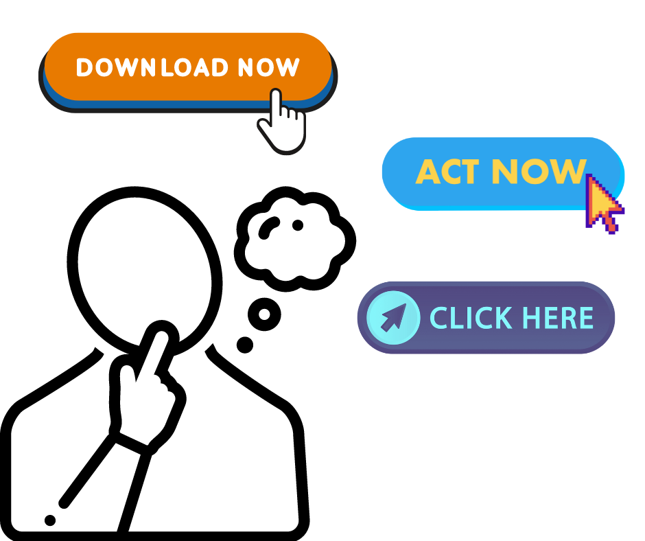 icon representing a person thinking before they act