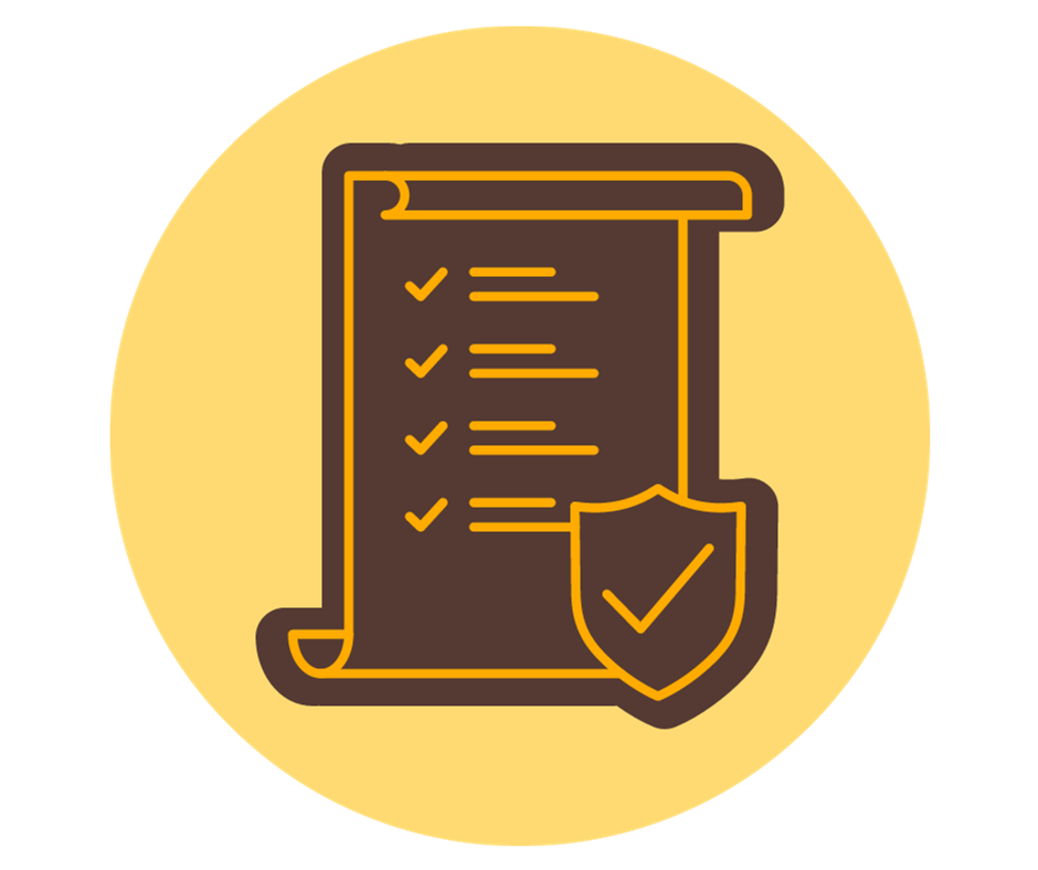icon representing legal requirements