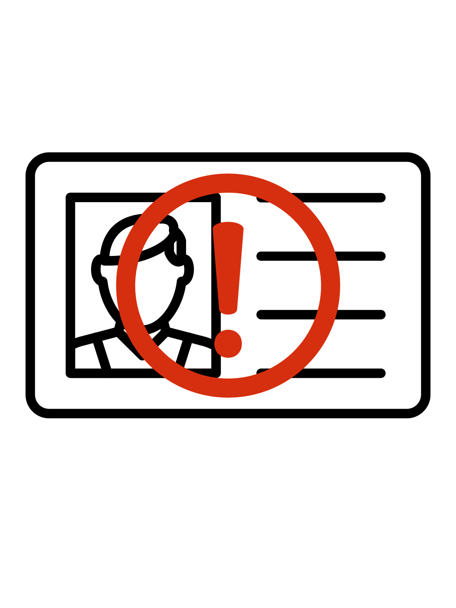 icon representing personally identifiable information