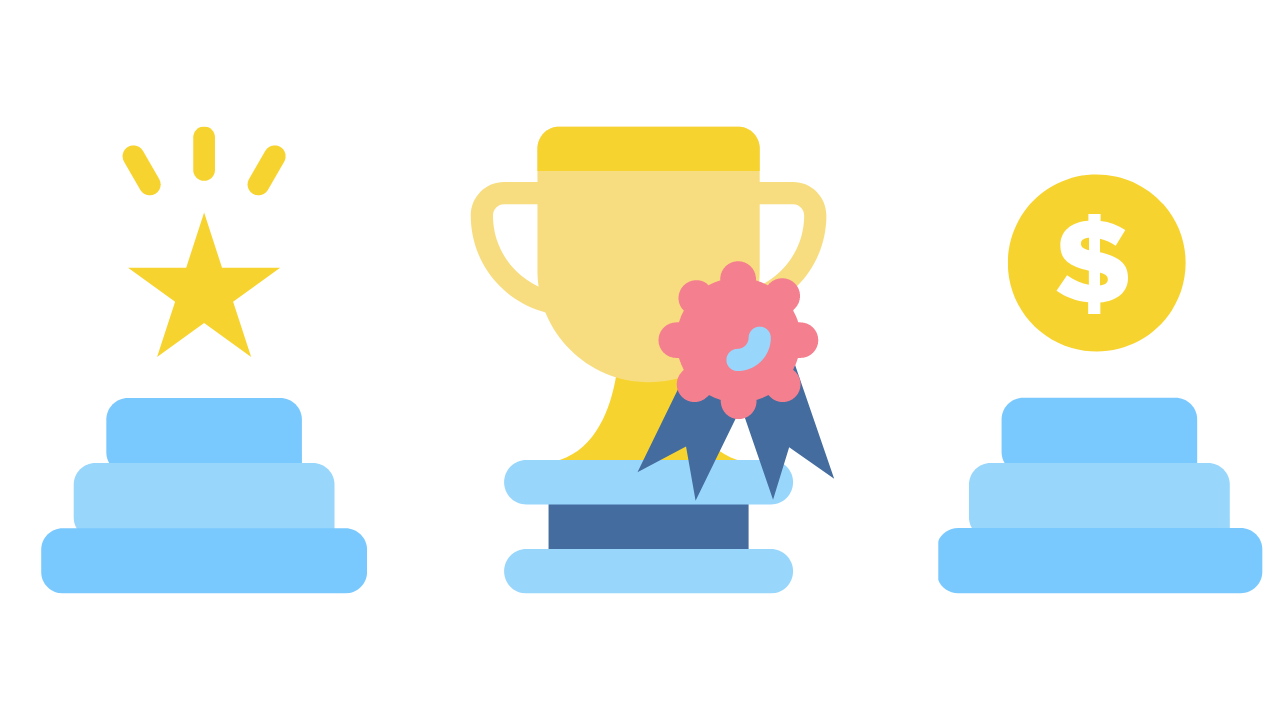 icons representing ways to incentivize reporting
