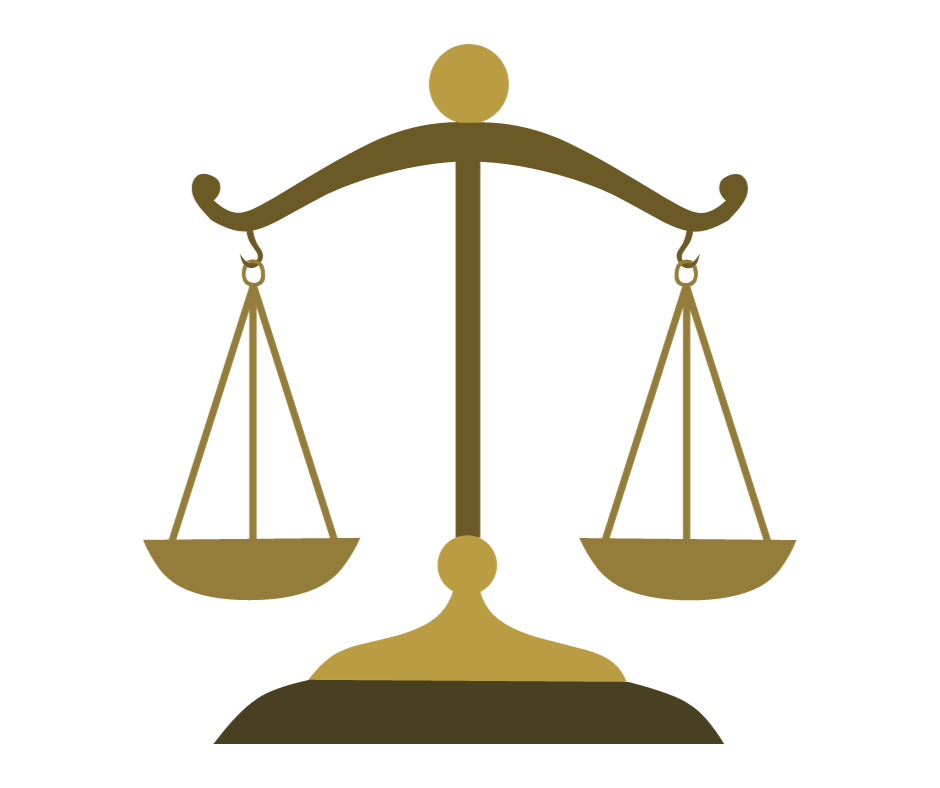 icon legal scales to represent legal requirements