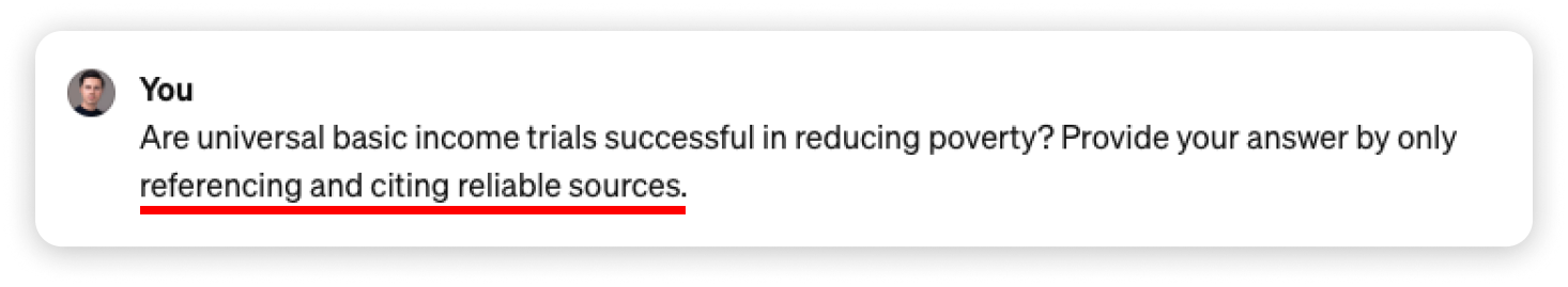 Are universal basic income trials successful in reducing poverty? Provice your answer by only referencing and citing reliable sources.