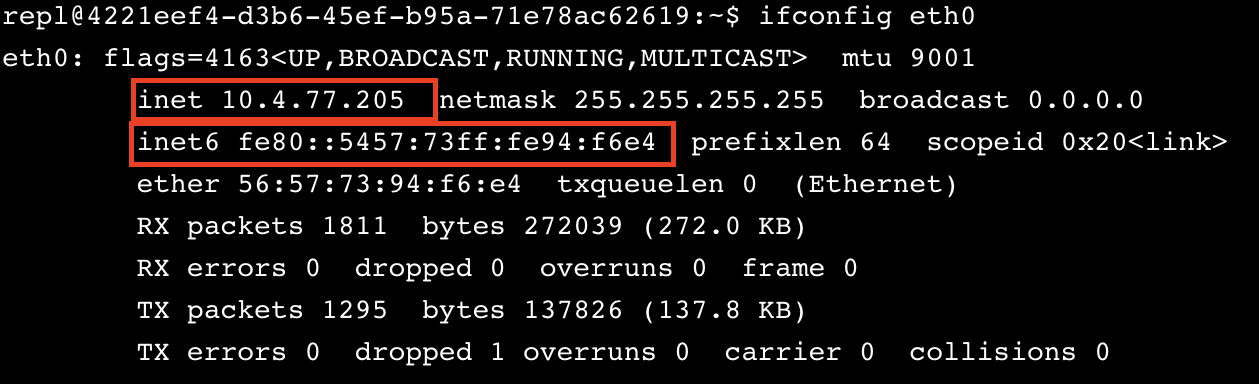 ifconfig