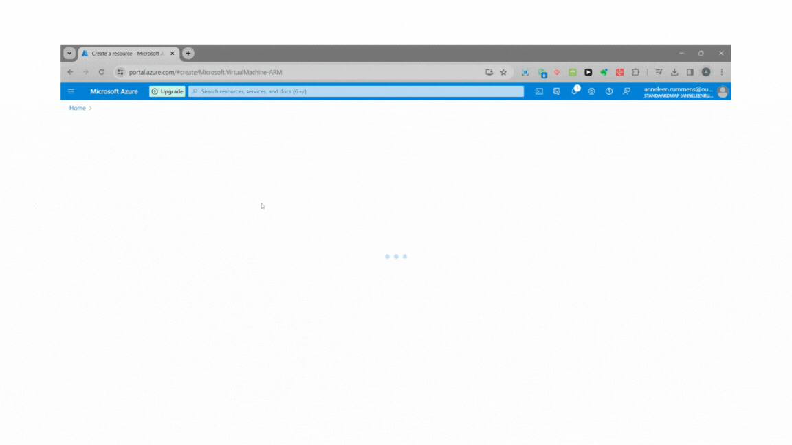 GIF demonstrating cost of VM
