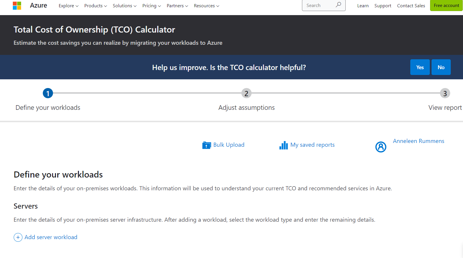 TCO Calculator