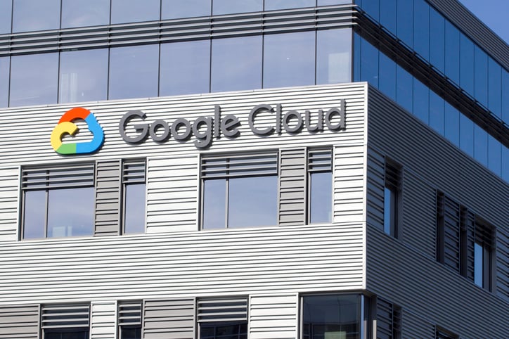 A picture of Google Cloud's office building