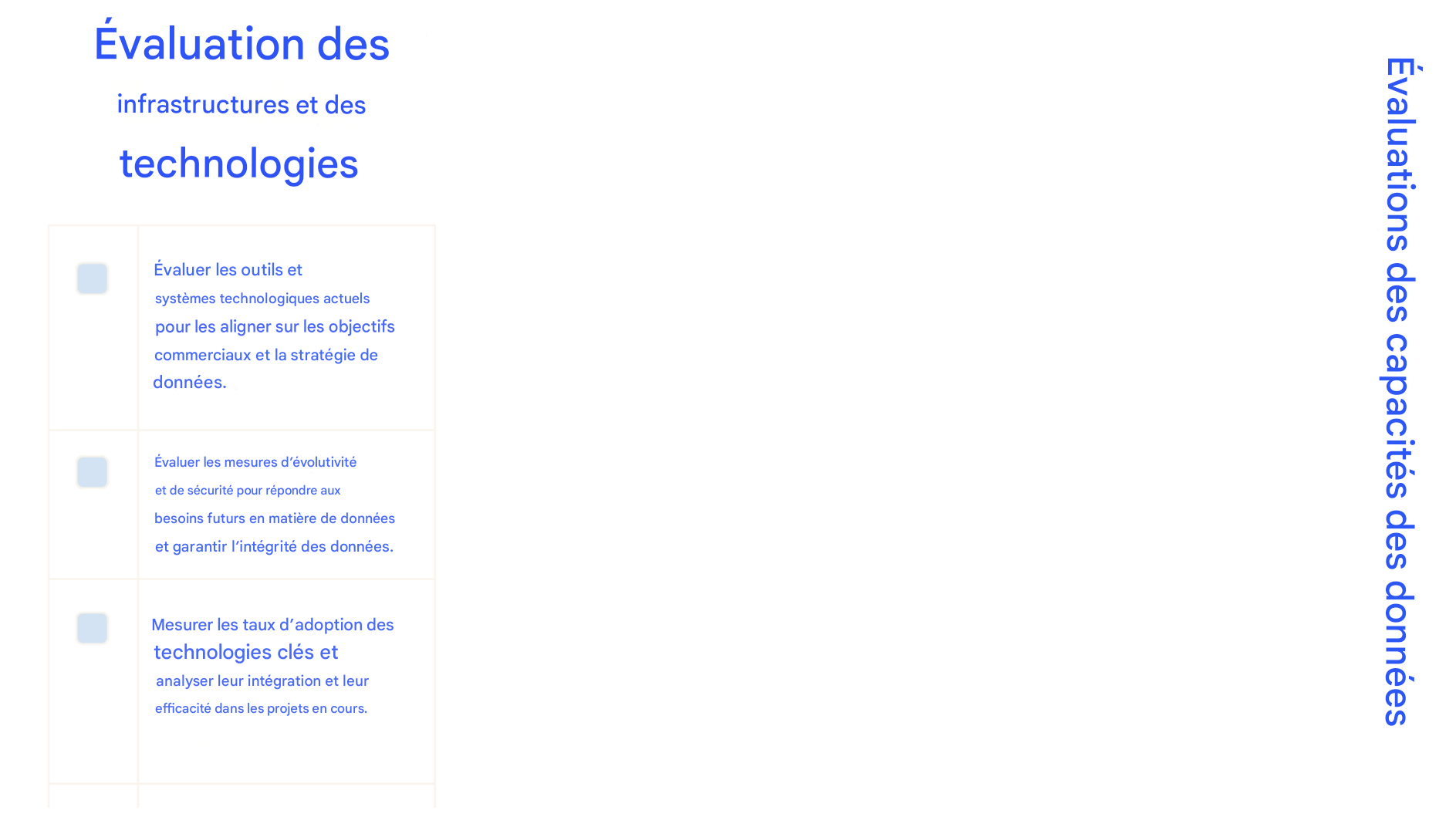 Une colonne de texte