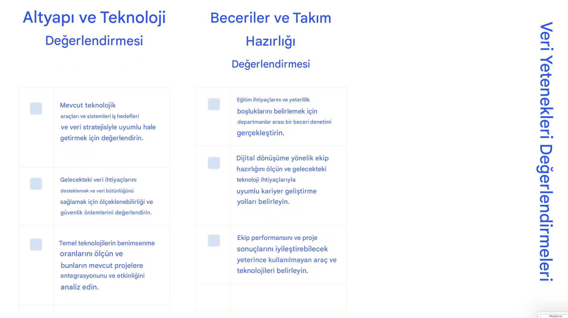 İki metin sütunu