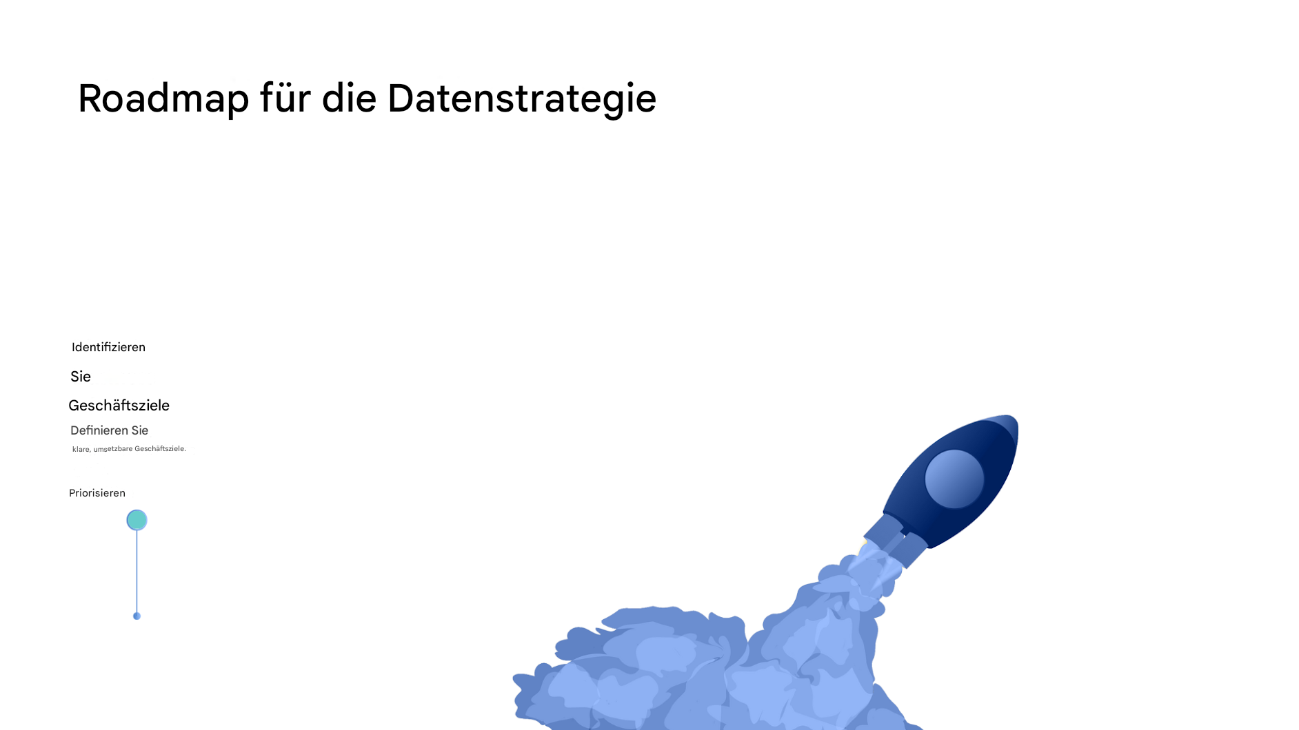 Rakete, die abhebt