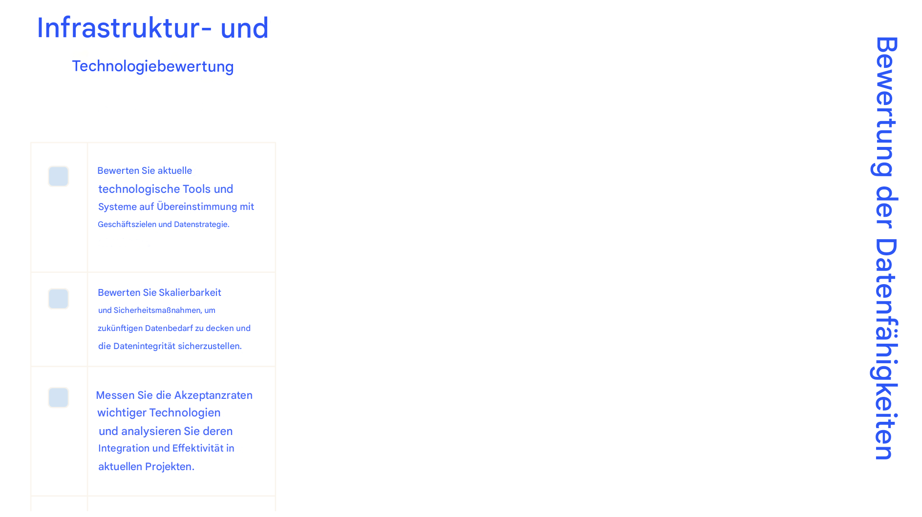 Eine Textspalte