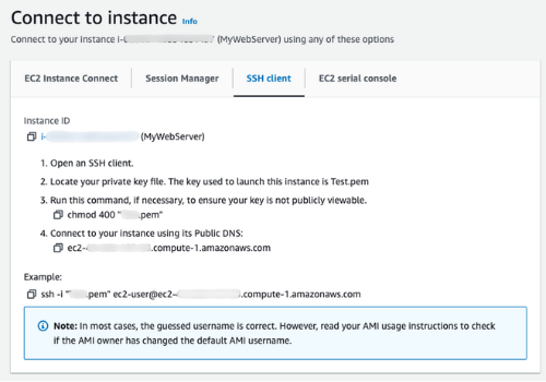 SSH client