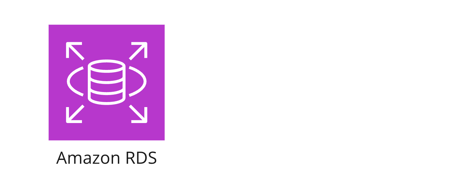 An icon showing Amazon RDS.