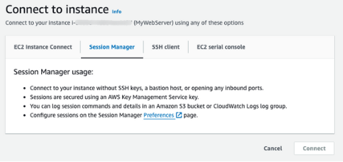 AWS Session Manager