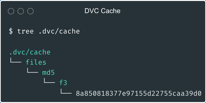 Image of DVC structure inside of workspace