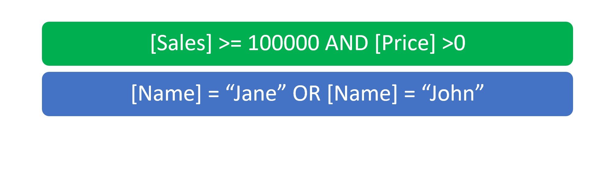 Custom Filter OR Expression Example