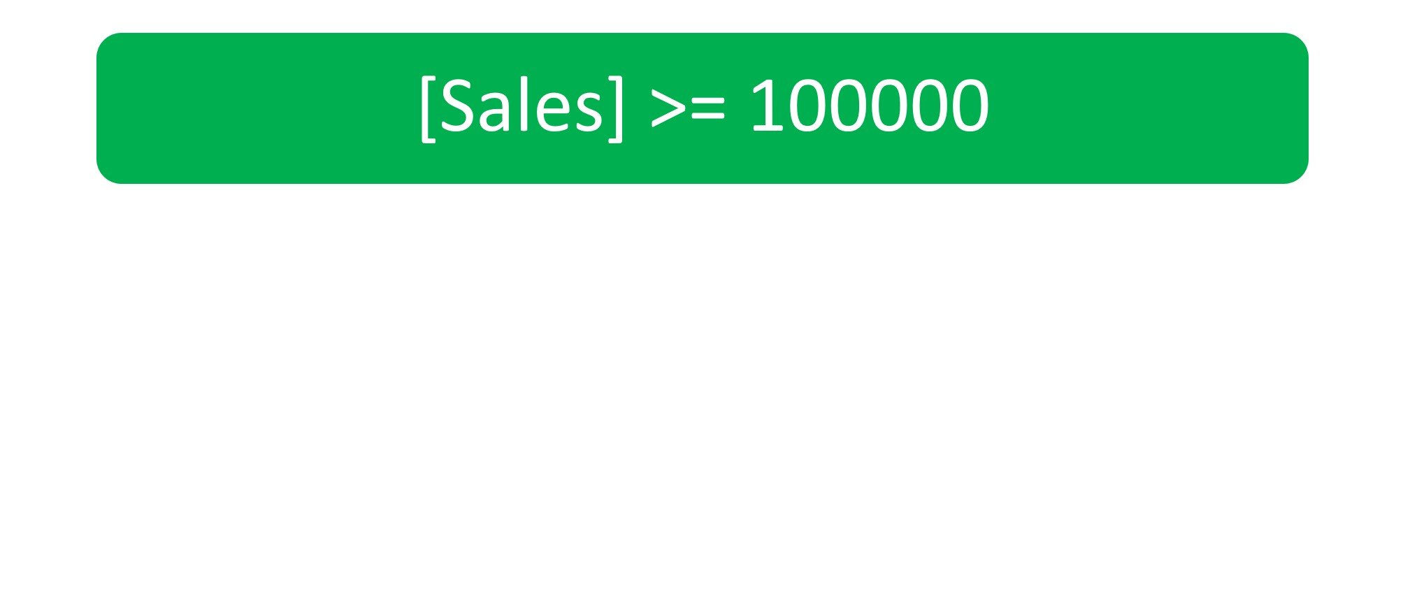 Basic Numeric Filter Expression Example