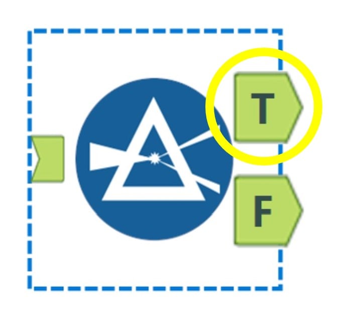 Image of Filter tool True output anchor