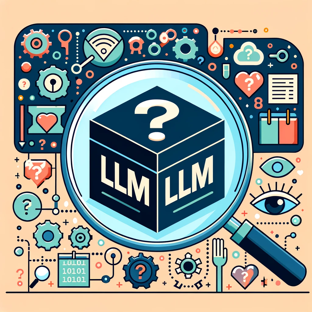 a graphic of an LLM
