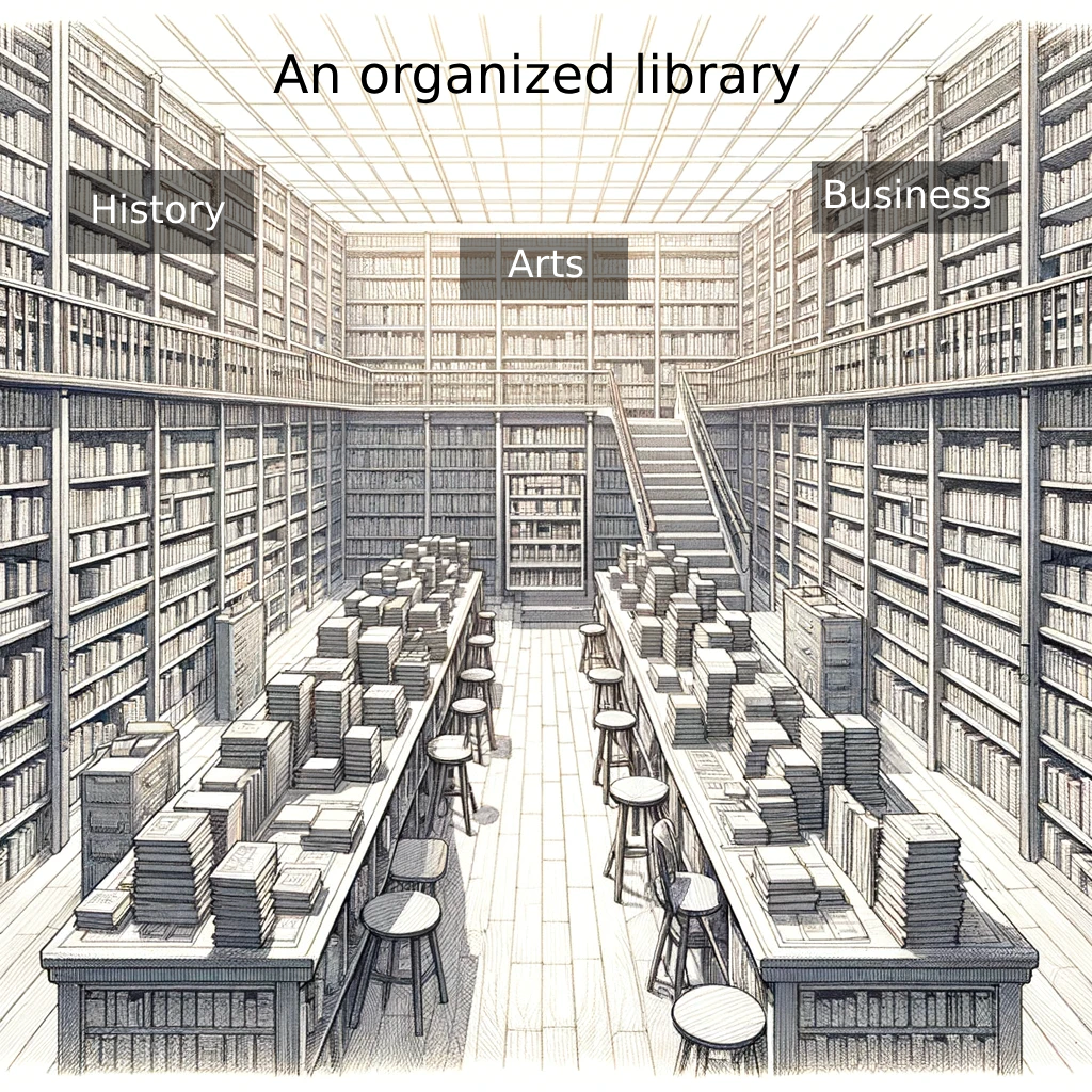 Organized library