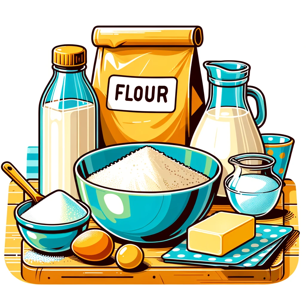Ingredients for a cake.webp