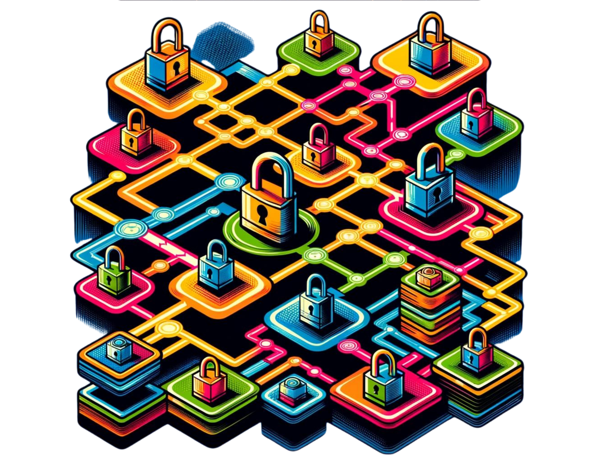 Image symbolizing processes to maintain security