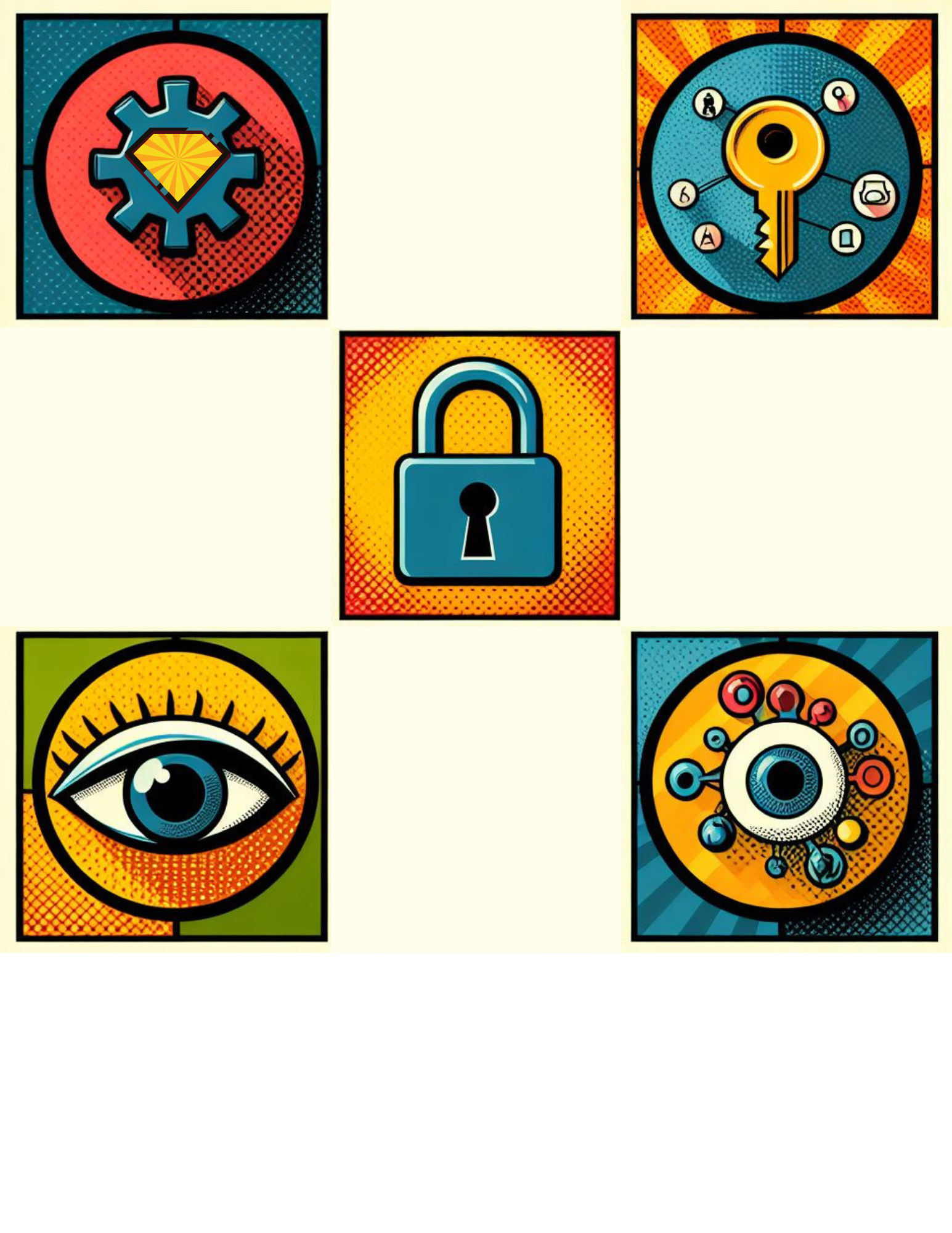 images representing a security-aware culture