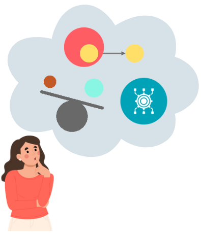 Woman thoughtful about systemic biases