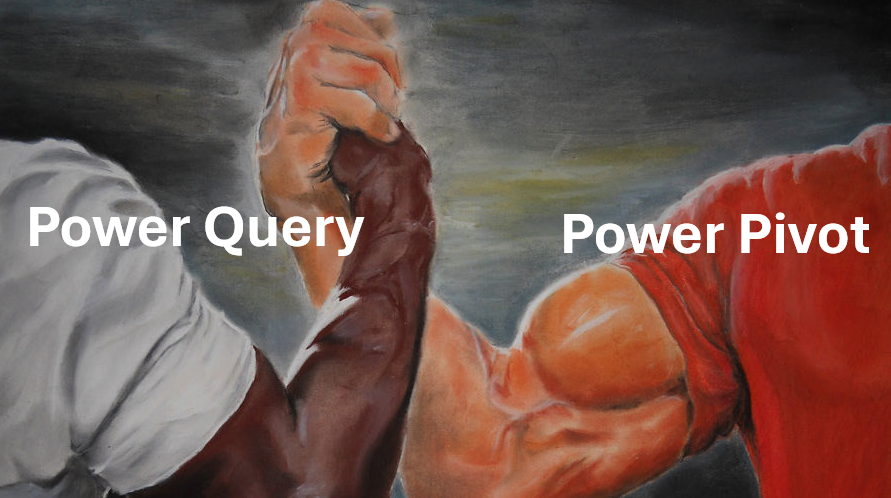 Power Query and Power Pivot handshake