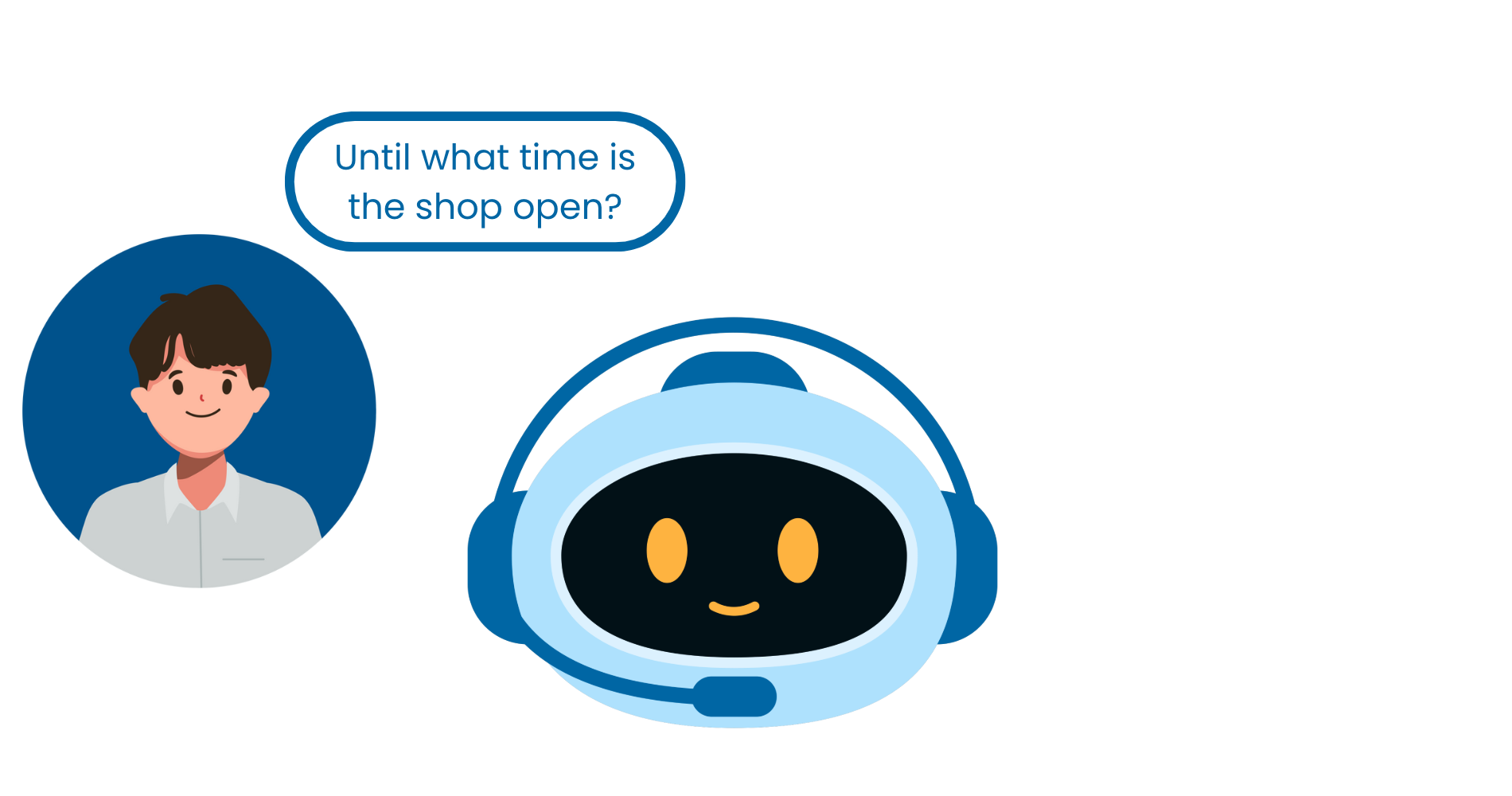Conversation with a chatbot - 2