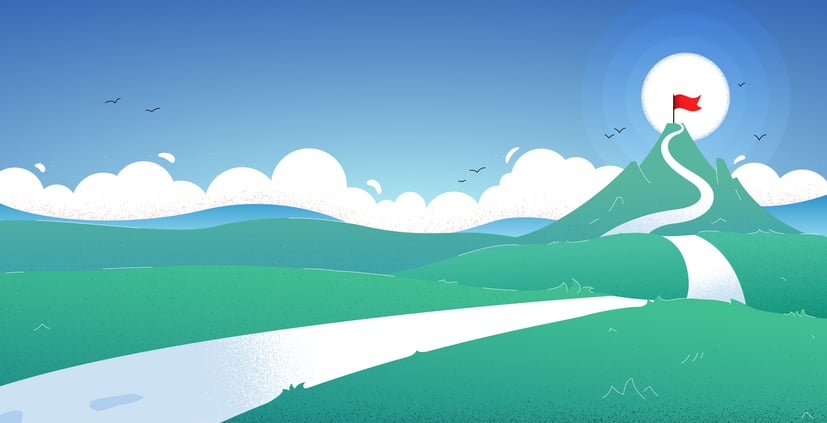 Image representing the start of a journey