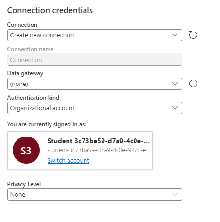 Connect to data destination