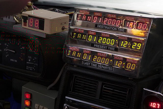 Back to the Future Time Machine