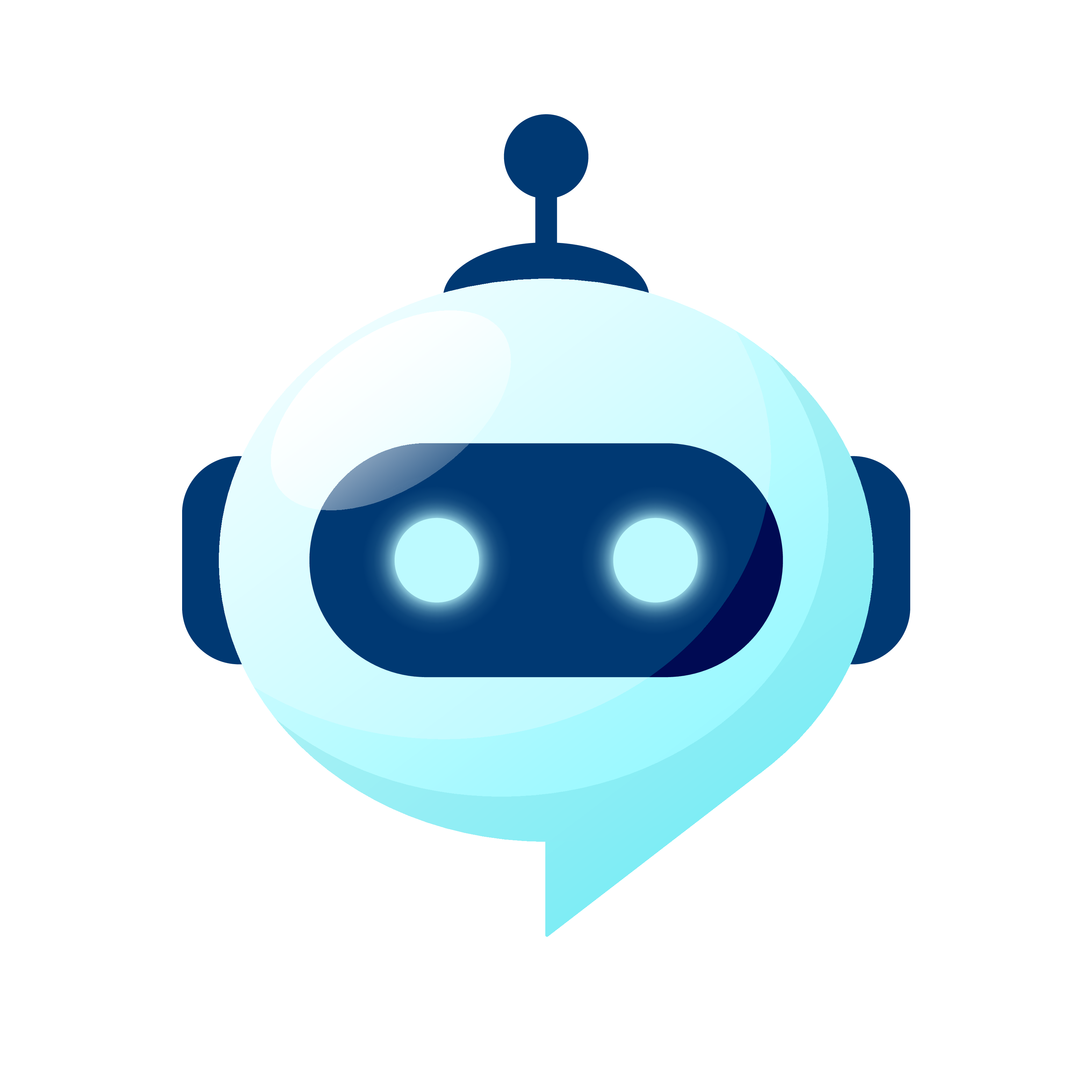 Icon of a robot representing an agent