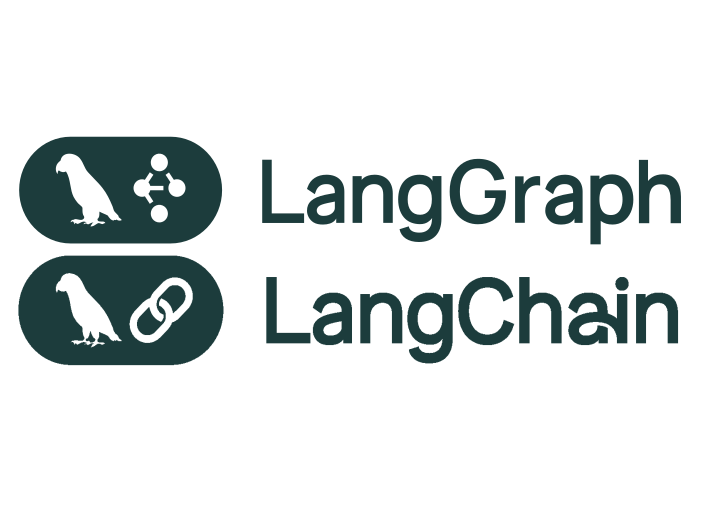 LangGraph and LangChain logos