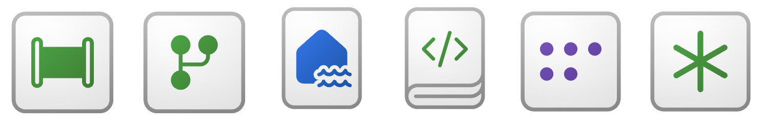 Icons representing pipelines, dataflows, lakehouses, notebooks, semantic models and spark jobs