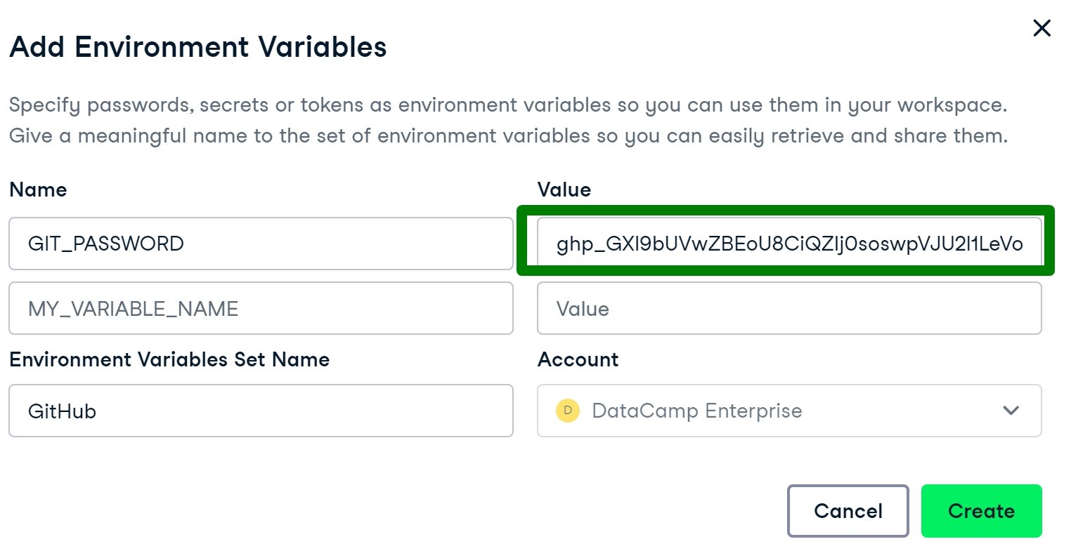 Adding PAT to DataLab