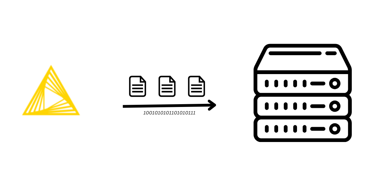 icons showing data export from KNIME to remote file systems