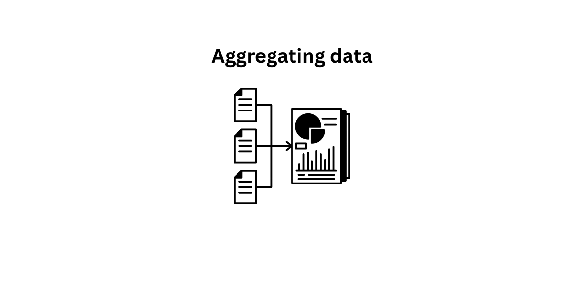 icon representing data aggregation