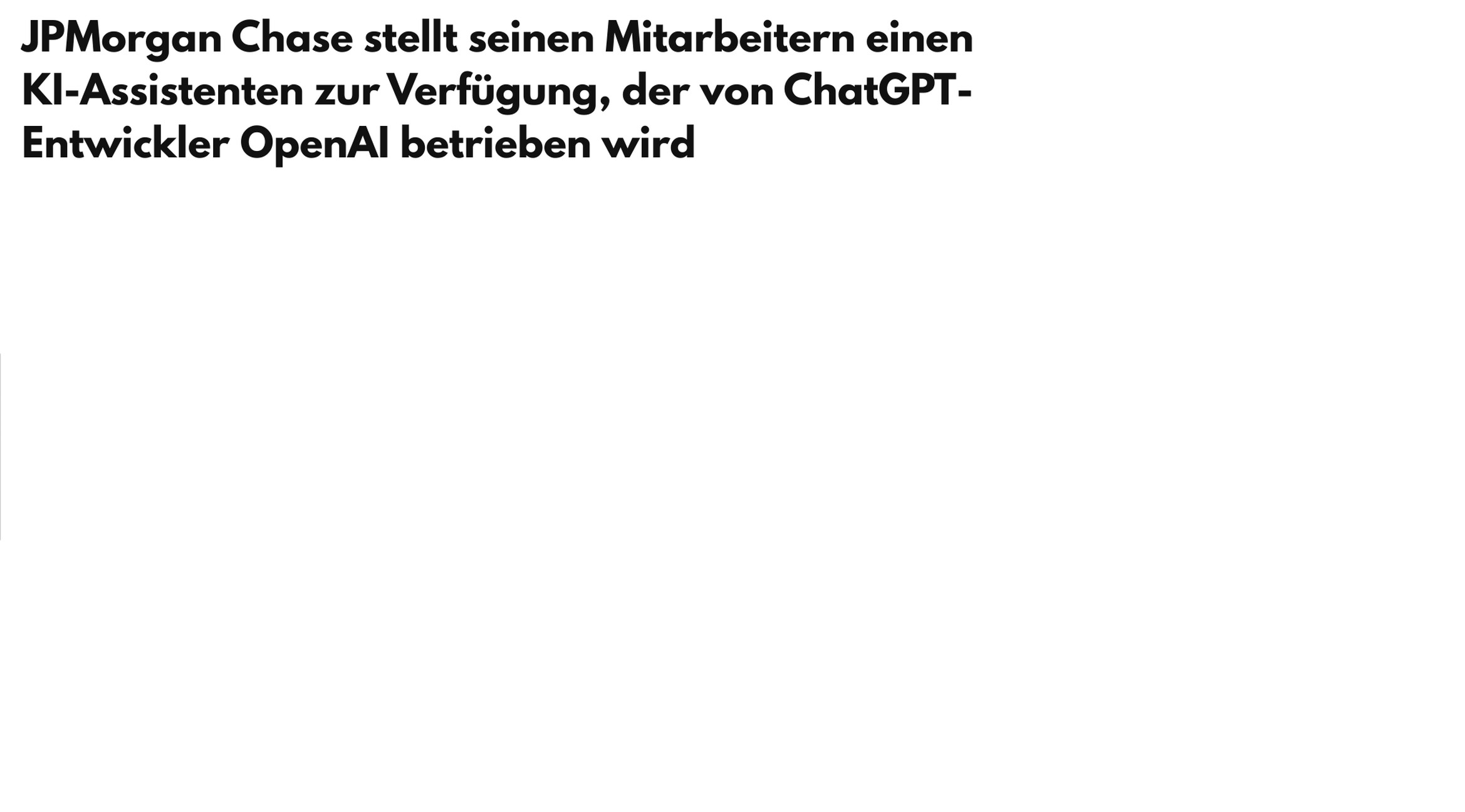 Schlagzeilen über Unternehmen, die GPT-Modelle entwickeln und einsetzen