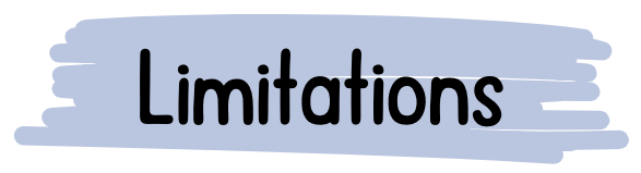Limitations