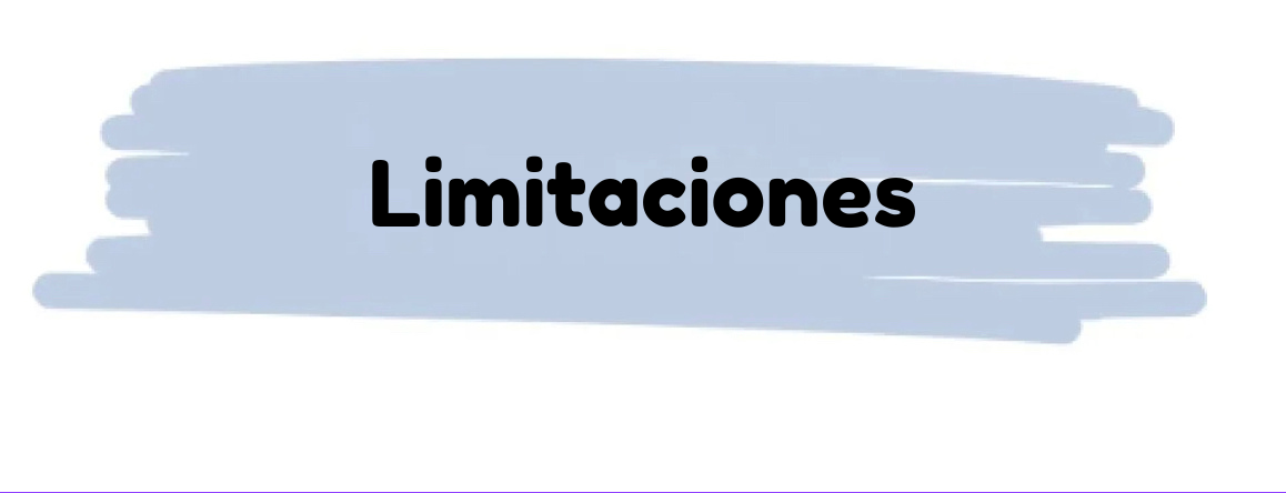 Limitaciones