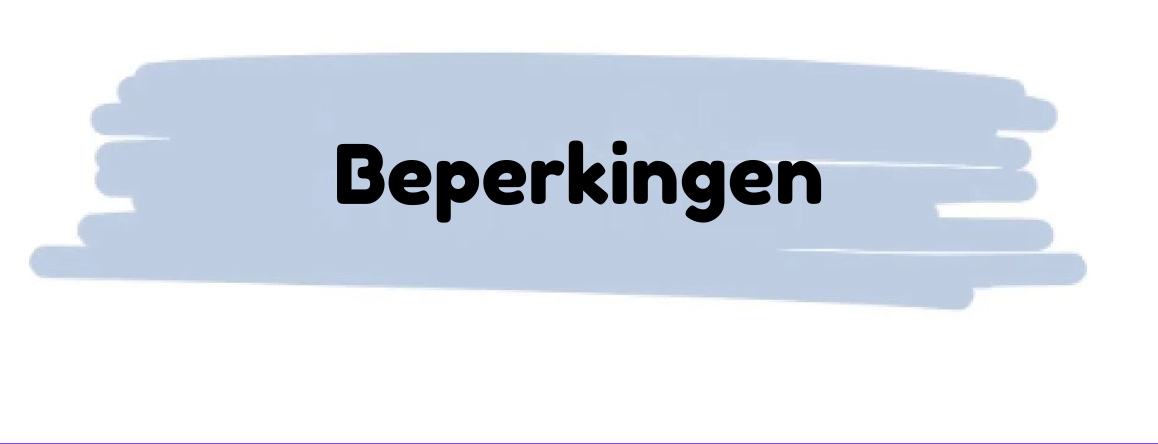 Beperkingen