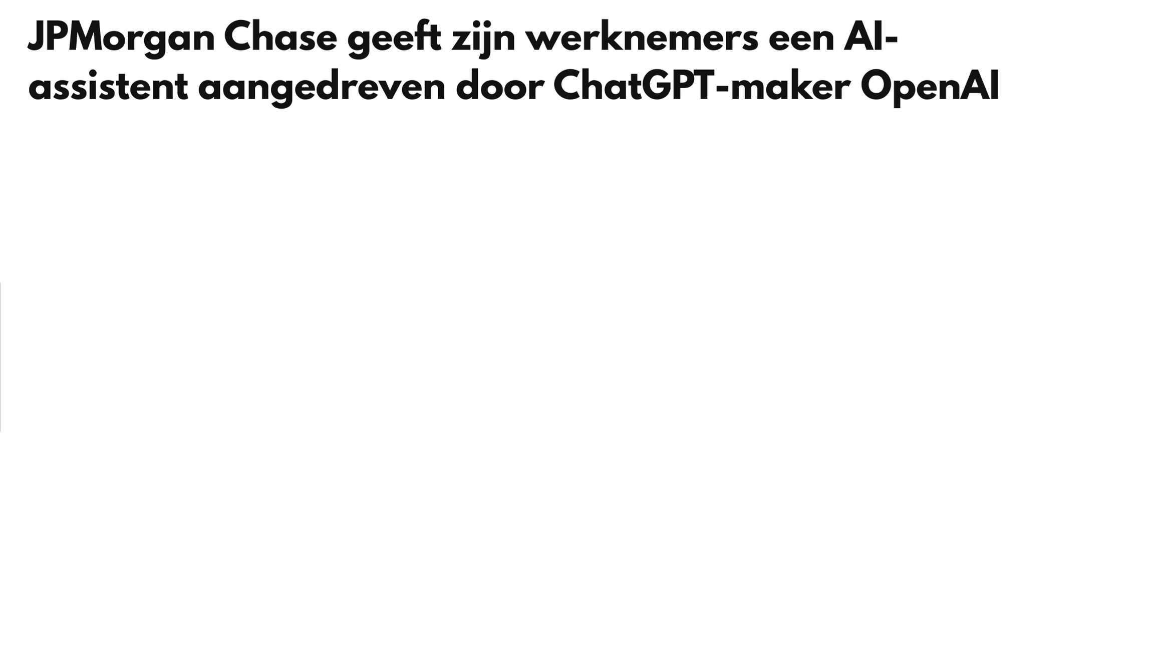 Nieuwskoppen over bedrijven die GPT-modellen ontwikkelen en gebruiken