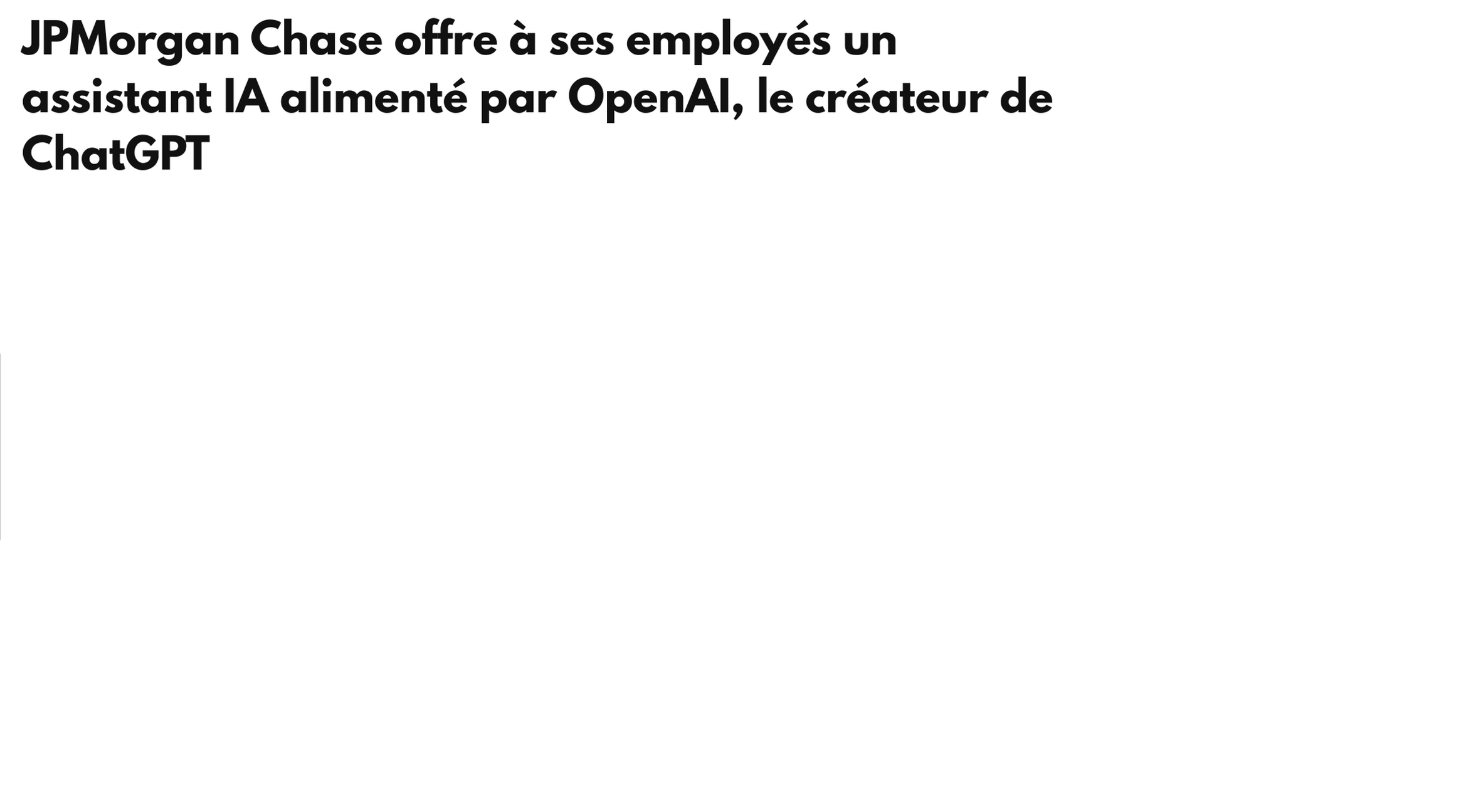 Actualités concernant les entreprises qui développent et adoptent des modèles GPT