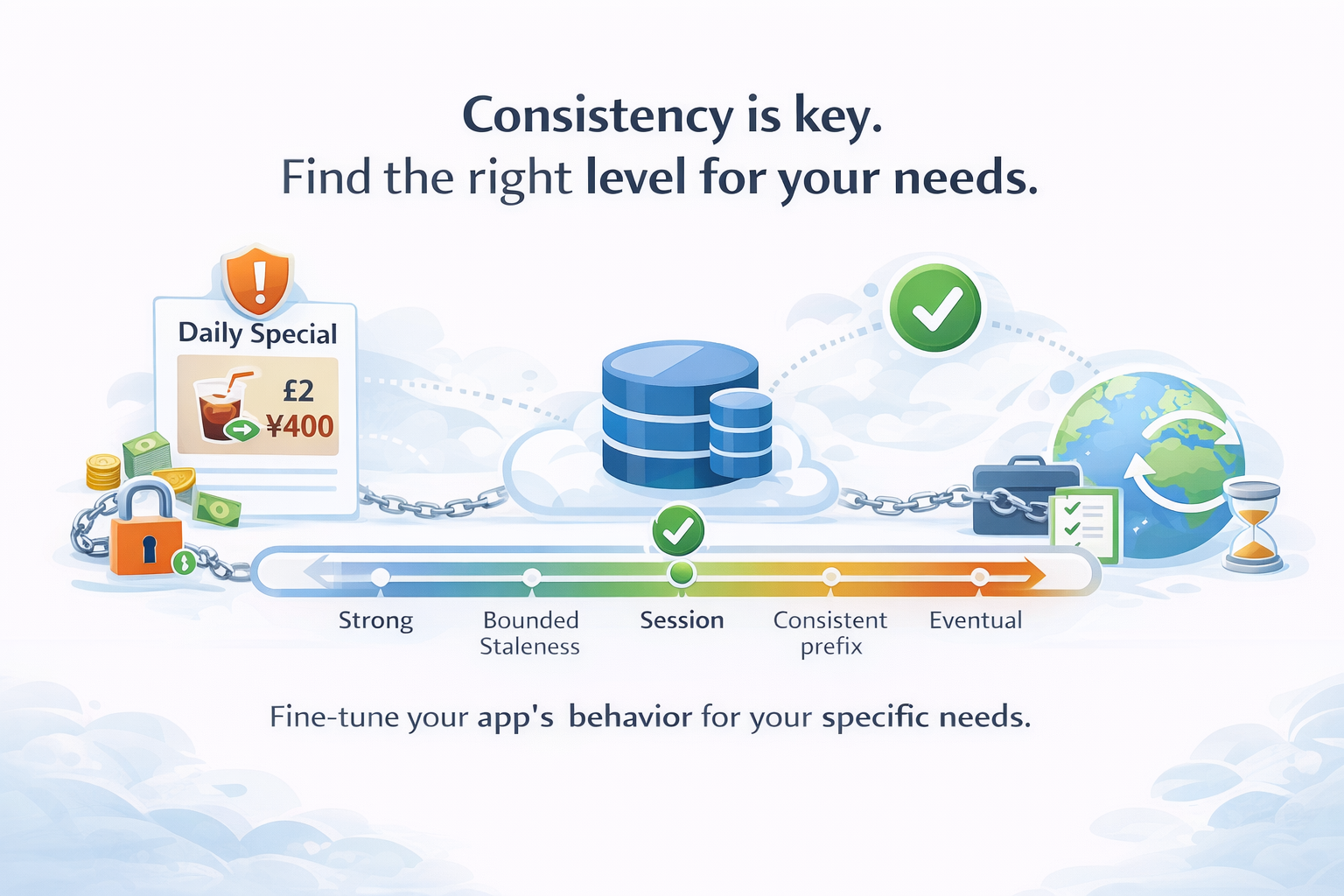 Choosing the right consistency level