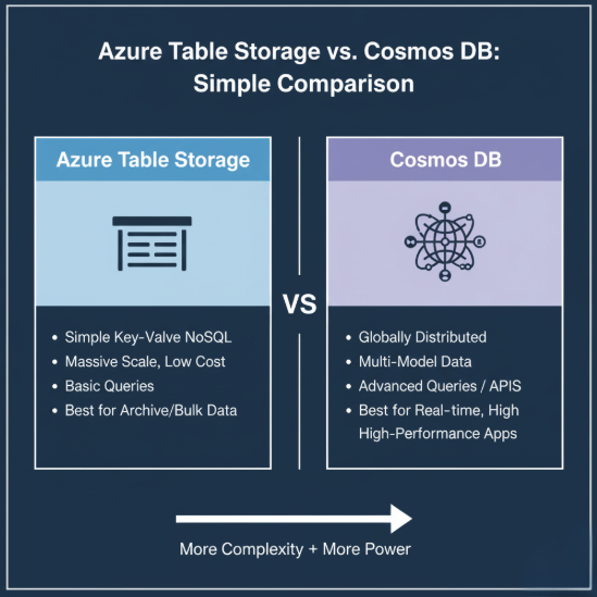 Azure Table vs Cosmos DB