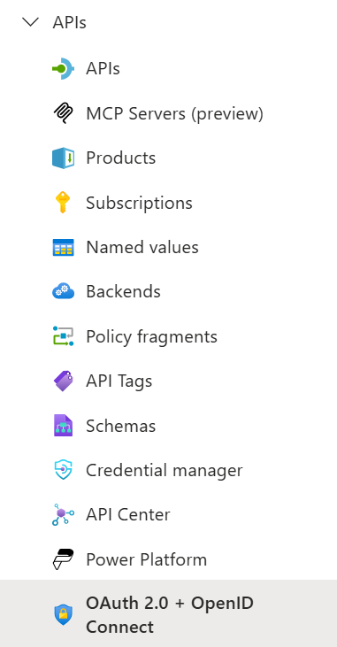 OAuth and OIDC connection in APIM