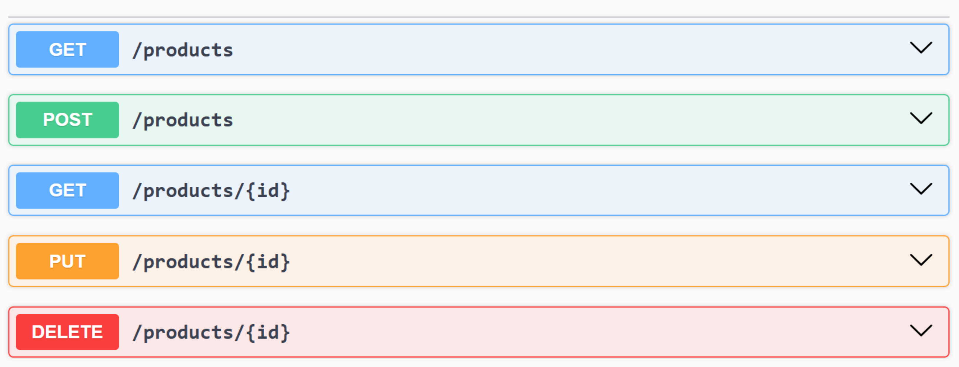 API endpoints