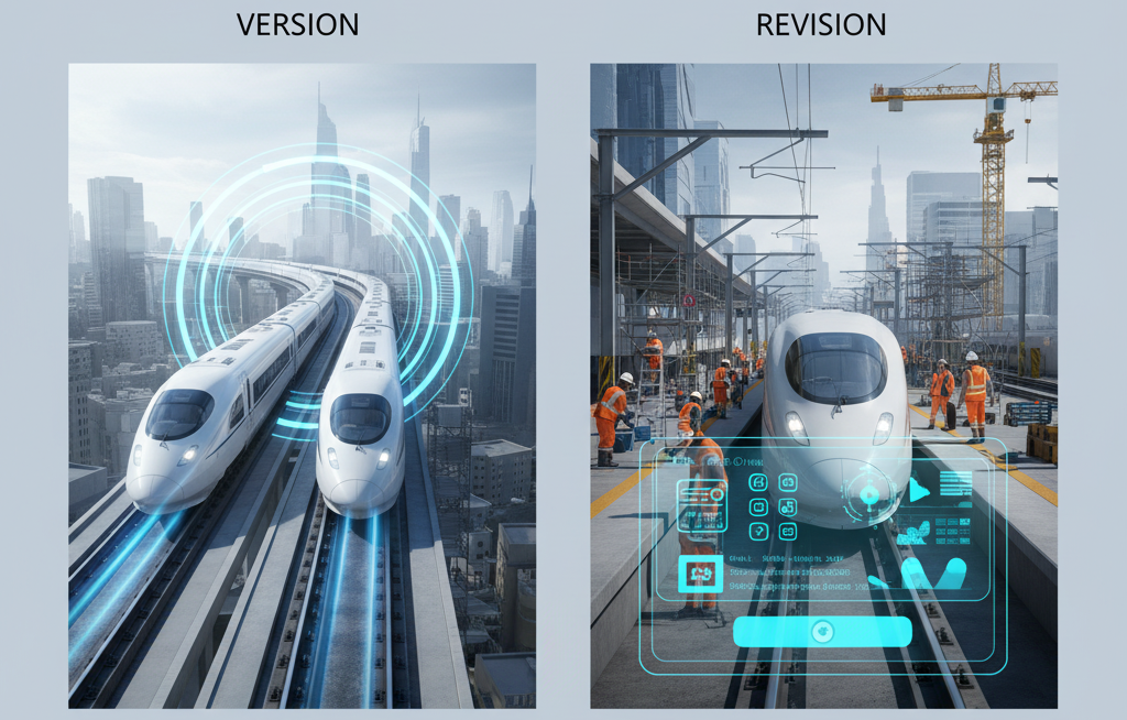 Version vs revision