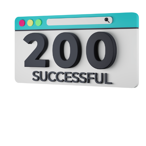 An HTTP 200 status code indicating successful request